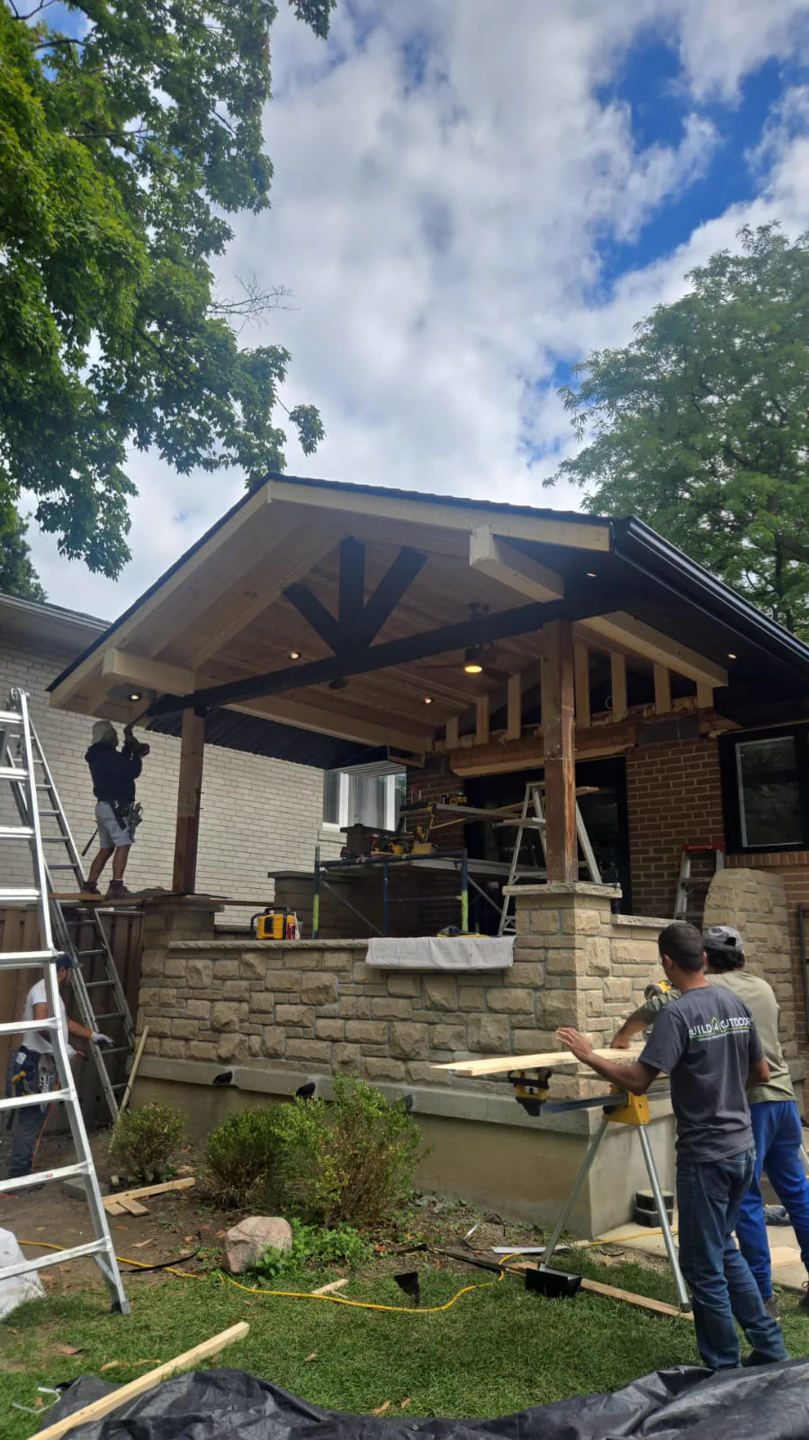 Build4Outdoors crew at work 3